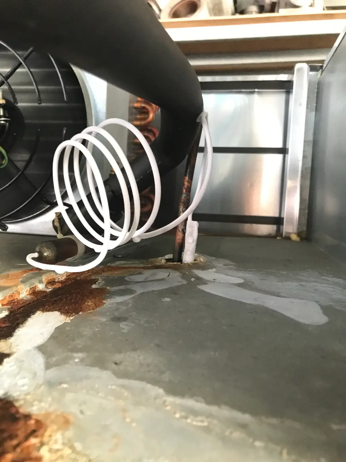 高雄大社商用冷凍設備毛細管更換及管路安裝施工