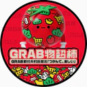 Grab 爪物超柿 logo