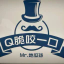 Q脆咬一口 Mr.地瓜球 logo